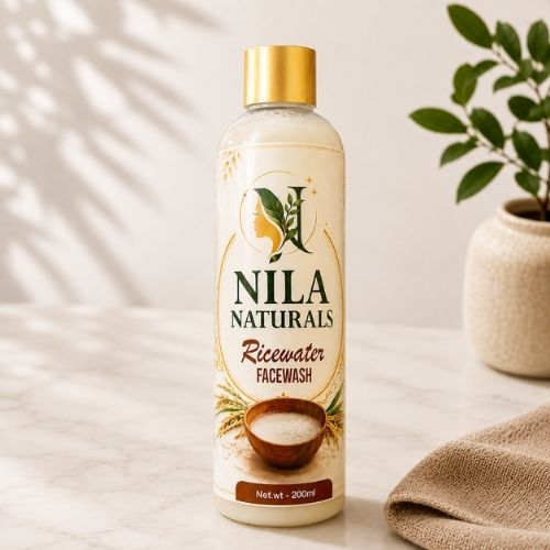 Rice water face wash